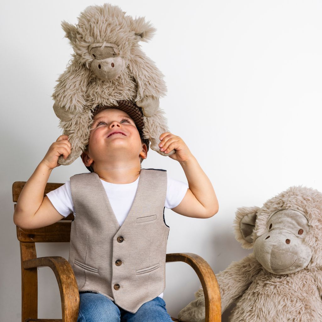 Happy Horse Knuffel Monkey Miso Bruin 70 cm
