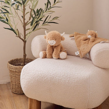 Noukie's Knuffeldoekje Fluffy & Orso Comforter Fluffy Beige