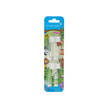 brush-baby Opzetborstels voor elektrische tandenborstel WildOnes™ - 4 stuks