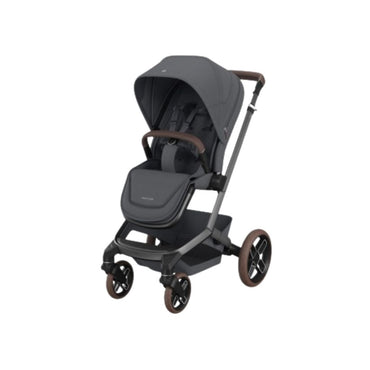 Maxi-Cosi 3-en-1 Poussette Fame Moon Graphite + Nacelle + Pebble Slide Pro Moon Graphite + Base Familyfix Slide Pro