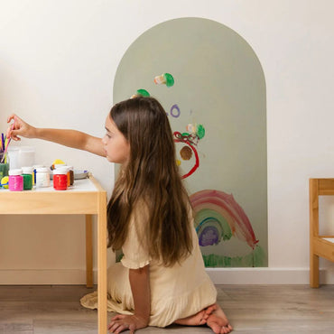 Kinderly Muursticker Magnetisch Olive
