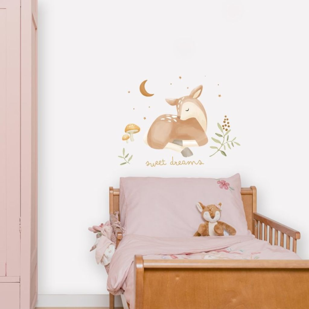 Little Dutch Muursticker Sweet Dreams Fairy Garden 40 x 30,5 cm