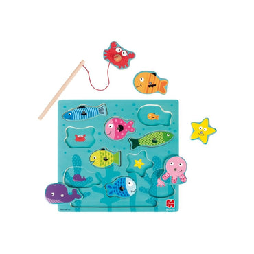 Jumbo Magnetische Puzzel Goula Vissen - 10 stuks