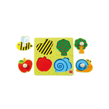 Jumbo Houten Puzzel Goula Boomgaard - 4 Stuks