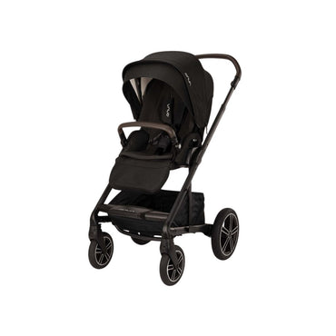 Nuna Poussette 3 en 1 Mixx Next Caviar-Chocolate + Nacelle Caviar + Siège-atuo portable Groupe 0+ Pipa Urbn Caviar