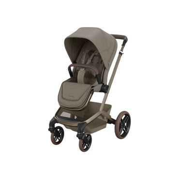 Maxi-Cosi Poussettes 3 en 1 Fame Twillic Truffle + NacelleOak Truffle + Siège-auto portable Groupe 0+ Pebble 360 Pro2 Twillic Truffle + Base FamilyFix 360 Pro