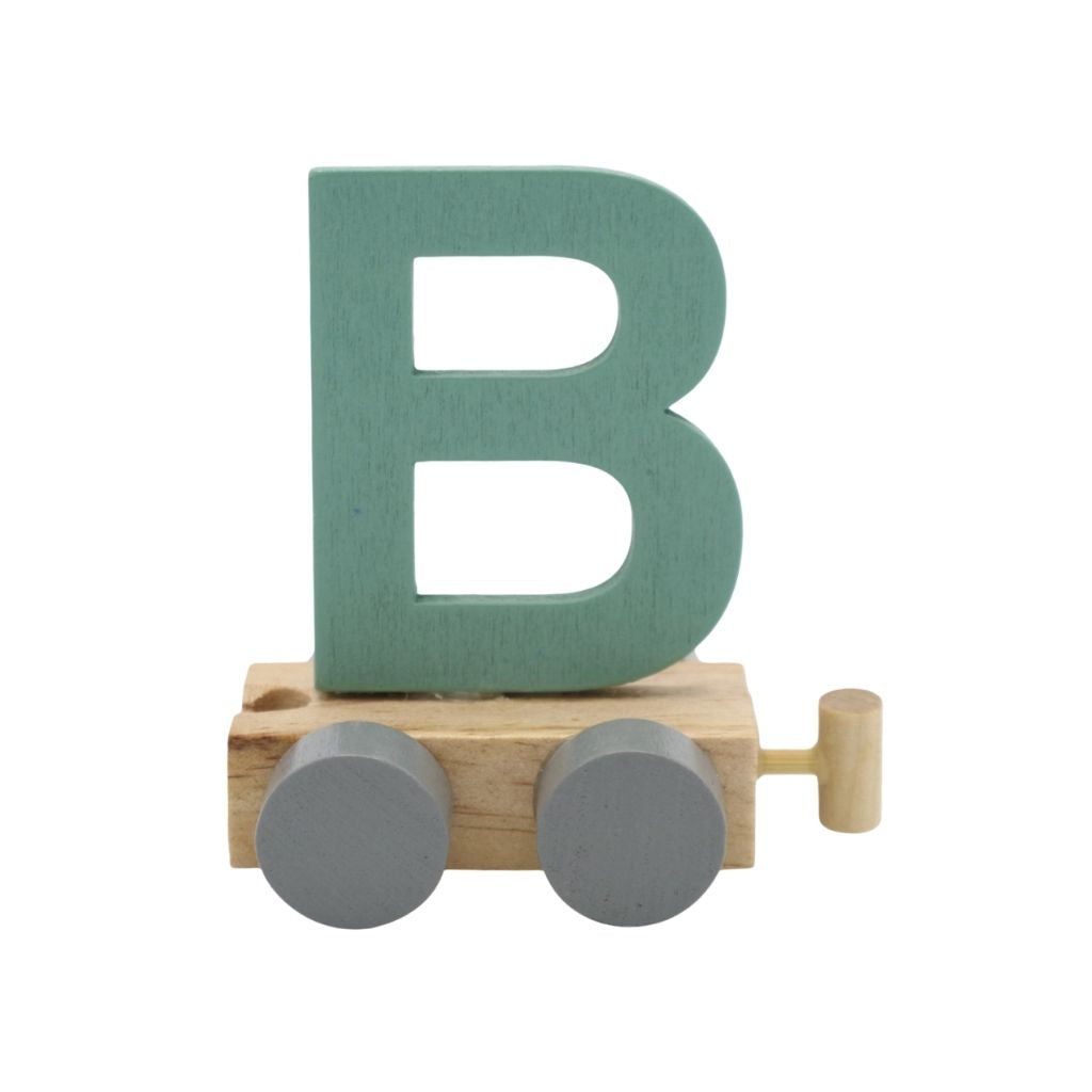 JEP! Lettre Train B Green Bois