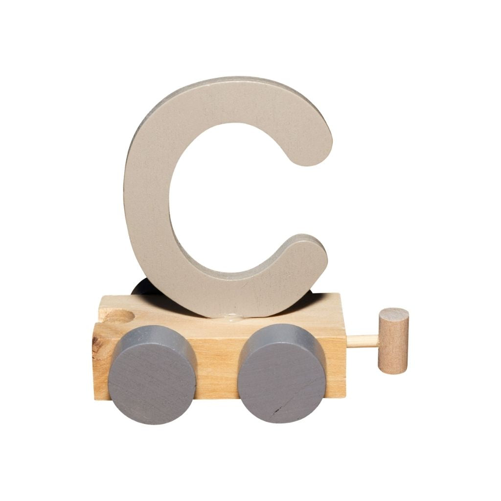 JEP! Lettre Train C Sand Bois