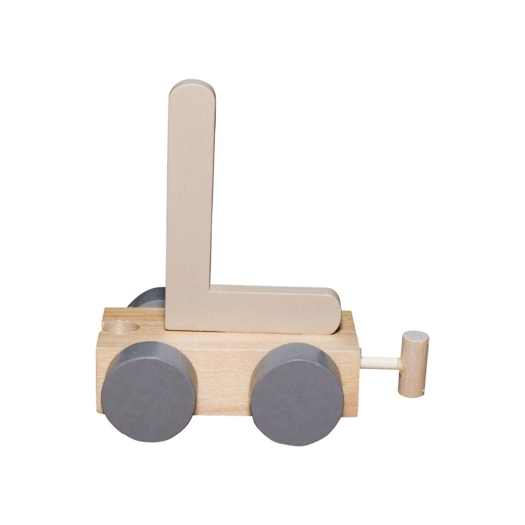 JEP! Lettre Train L Sand Bois