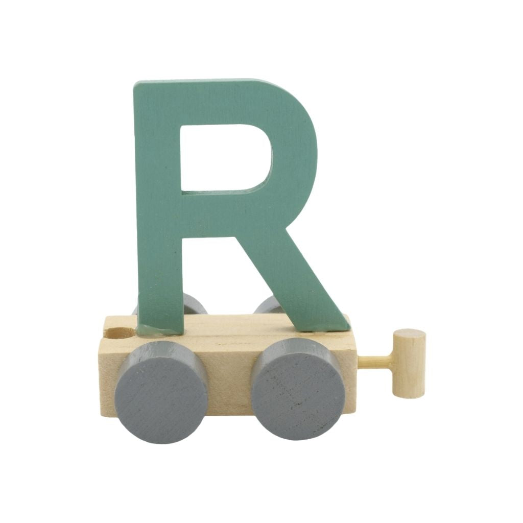JEP! Lettre Train R Green Bois