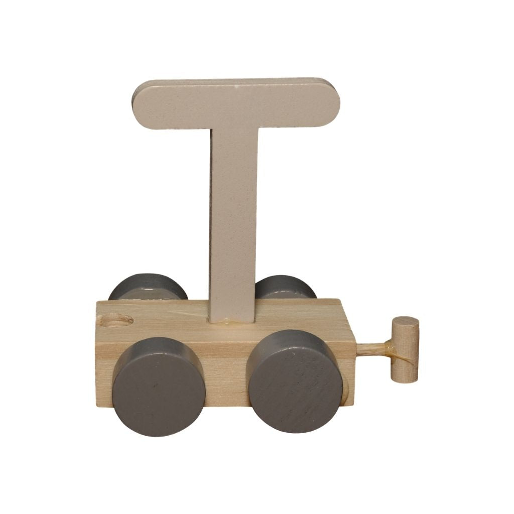 JEP! Lettre Train T Sand Bois