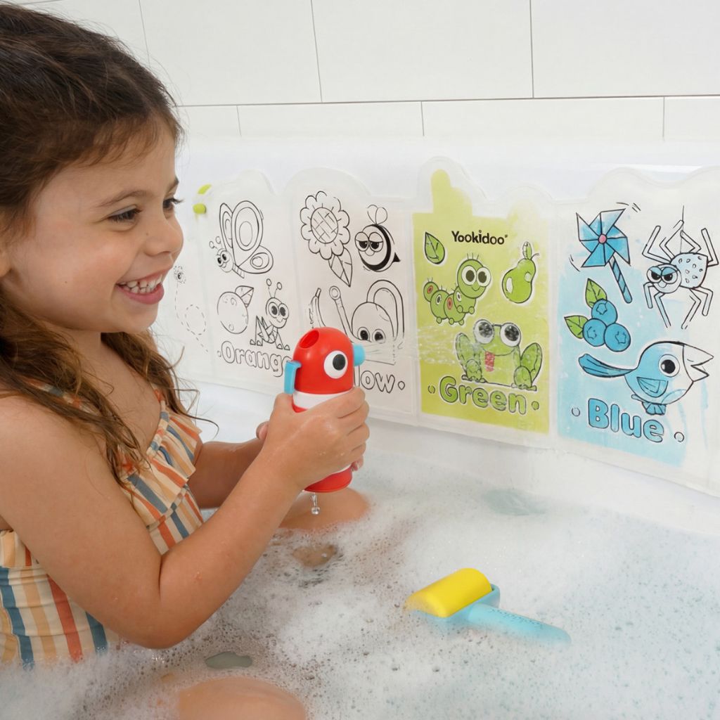 Yookidoo Jouets Pour Le Bain Spray 'N' Roll Magic Book