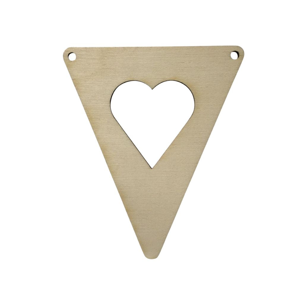 JEP! Lettervlagje Hart Wood