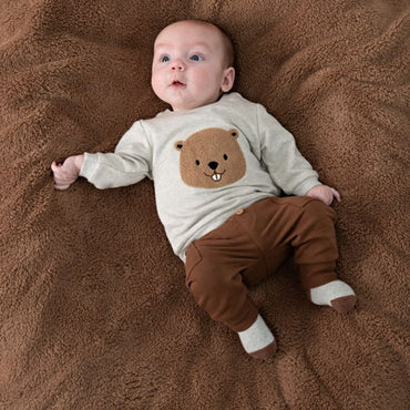 Feetje Sokken Tiny Timber Tales Jongens Gray Melange