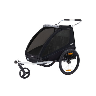 Thule Remorque à Vélo Coaster XT Black + Housse de pluie