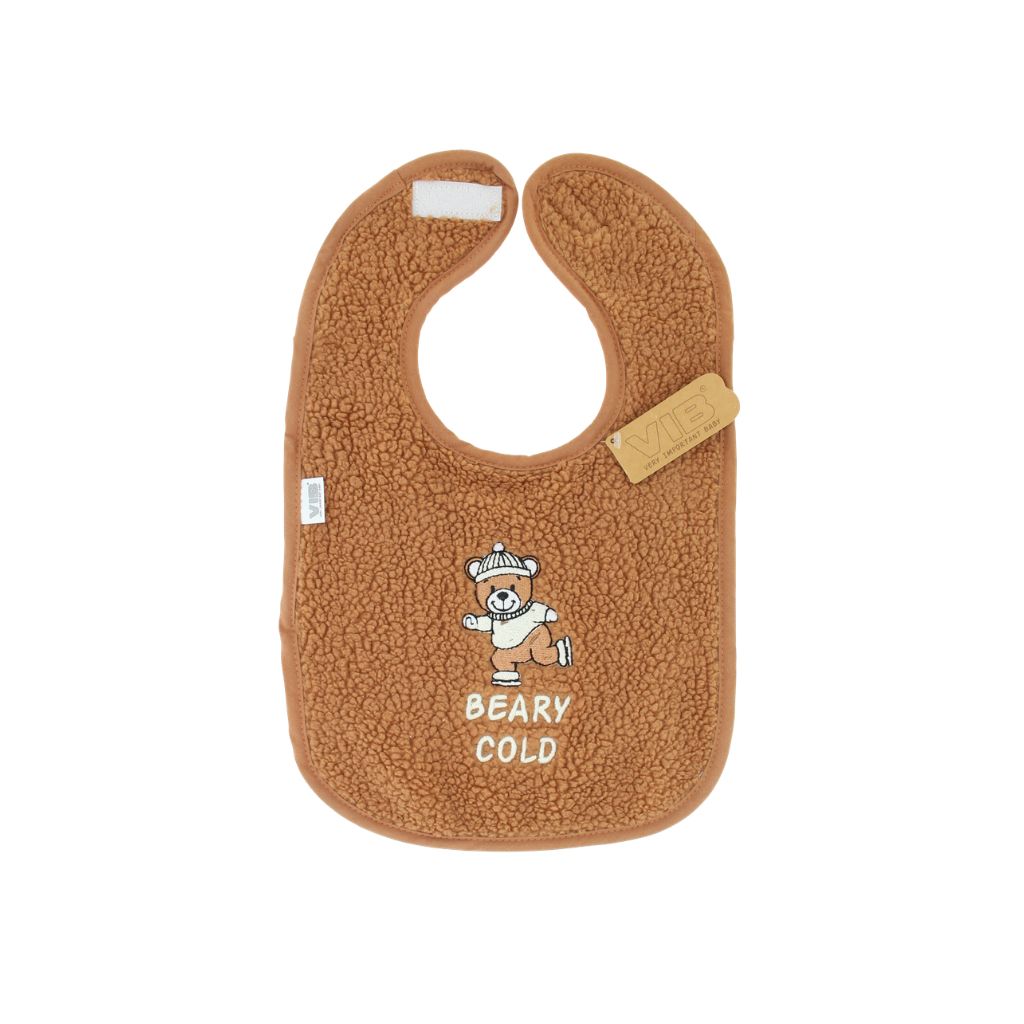 VIB Slabbetje "Beary Cold Teddy" Teddy Brown
