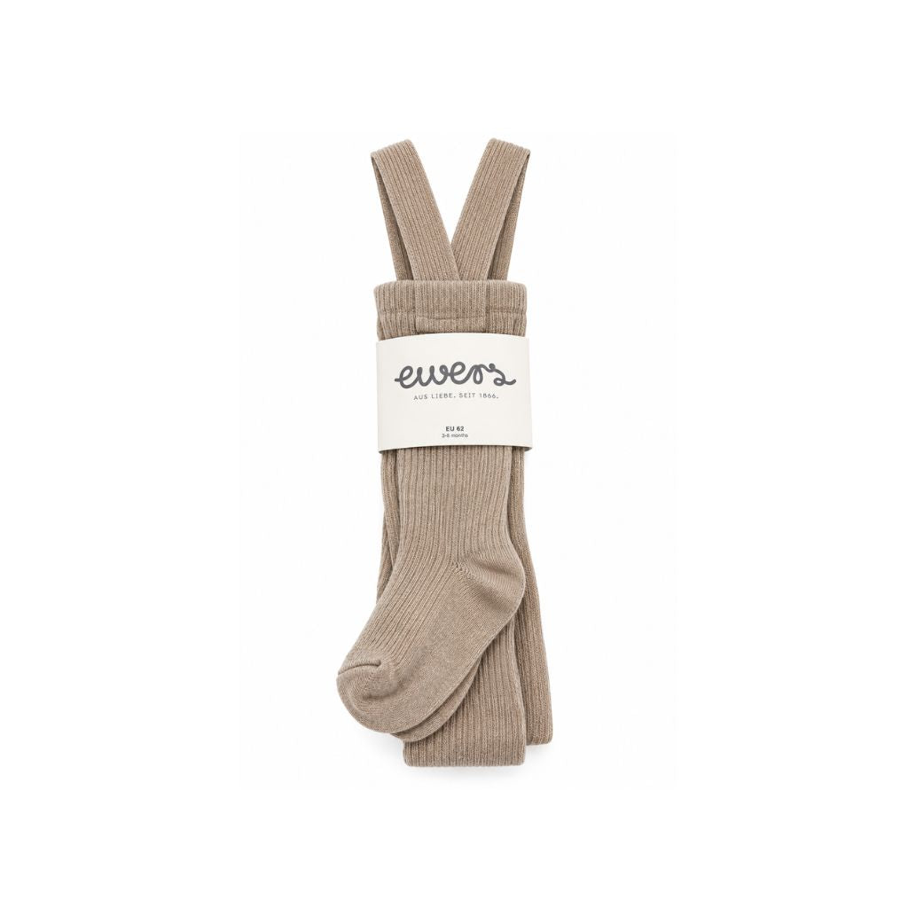 collant met bretel, fashion, m 62, beige meliert, ewers Unisex