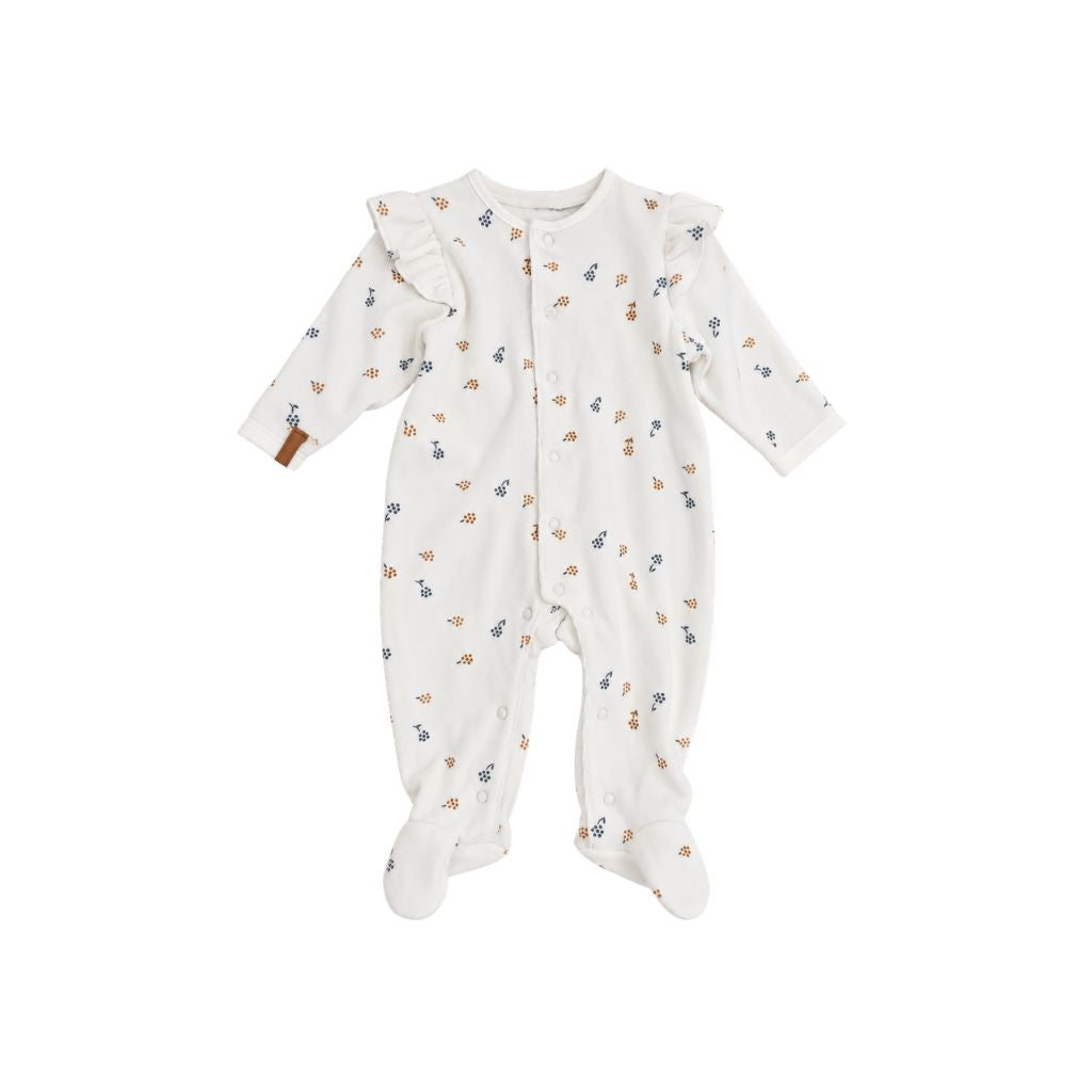 Noukies Pyjama Little bear aop, m 3M, Wit, Meisje