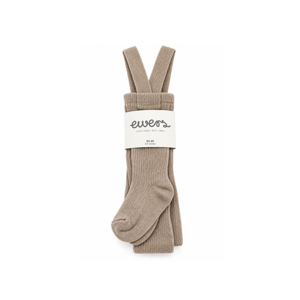 collant met bretel, fashion, m 68, beige meliert, ewers Unisex