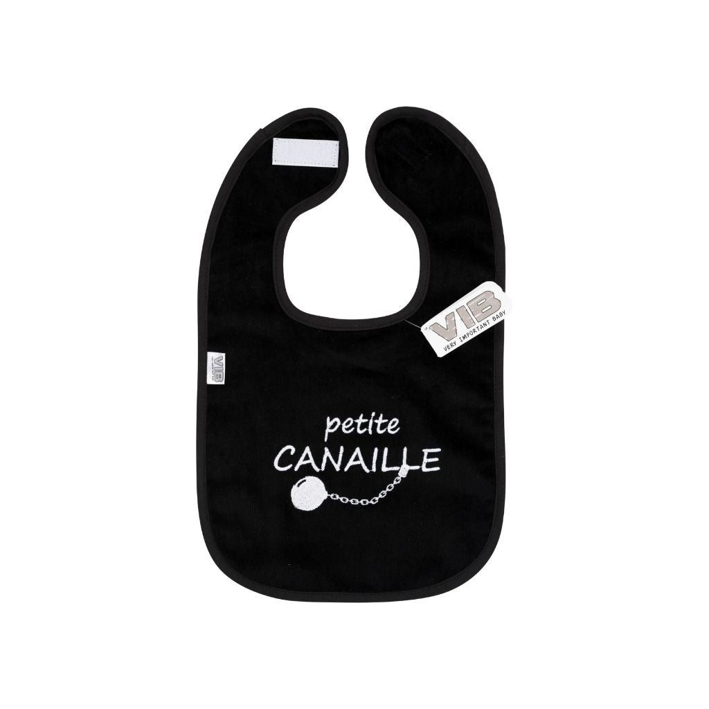 VIB Slabbetje "Petite Canaille" Black