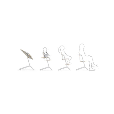 Cybex Chaise Haute Lemo 2 Sand White