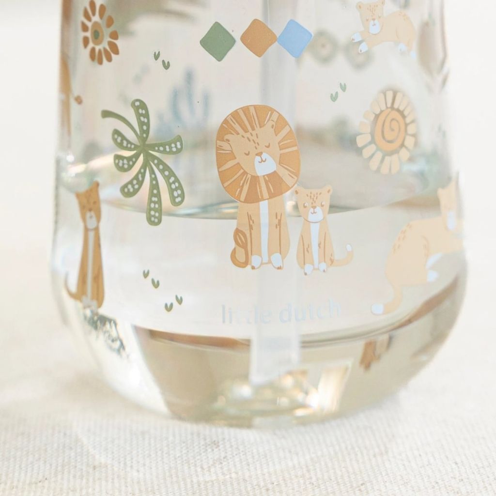 Mepal Gobelet Avec Paille Mio Safari Friends Vert 300 ml