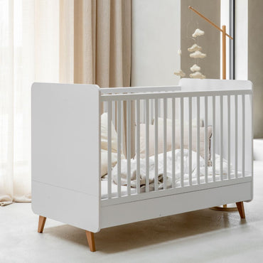 Quax Lit Enfant LOFT Lit évolutif Lg 70 x L 140 cm White