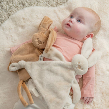 Nattou Doudou Lapidou Triangle Beige Chaud