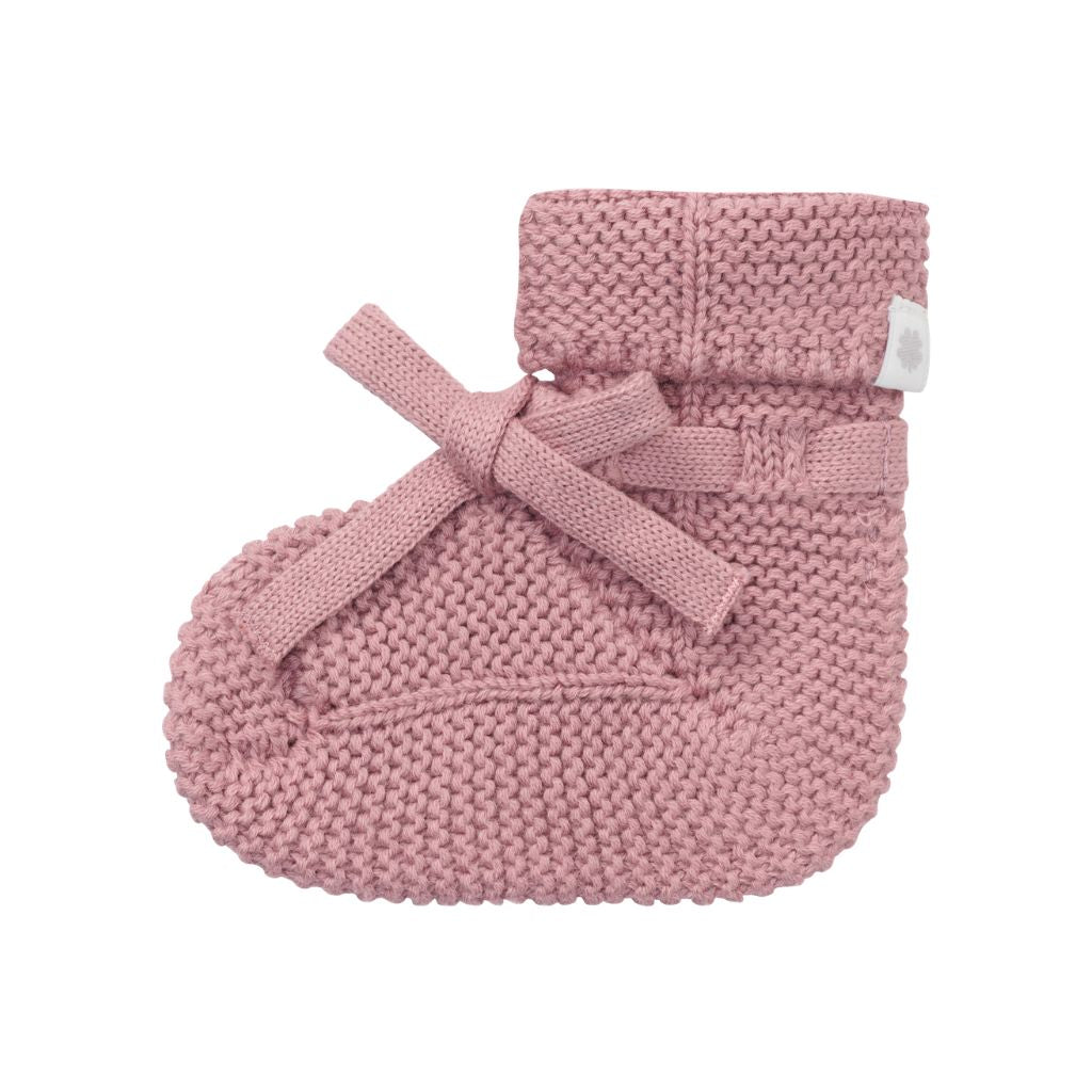 Noppies Chaussettes Booties Knit Deauville Mauve Unisex 0 - 12 m