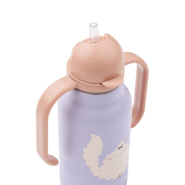 Liewood Gourde Kimmie Cat Warm Lilac 250 ml