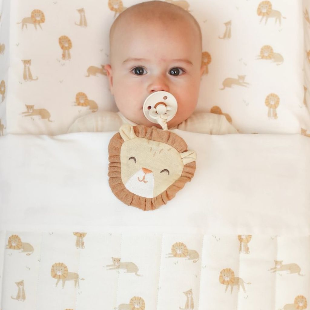 Little Dutch Deken Voor Wieg Safari Leo Geel B 75 x L 100 cm