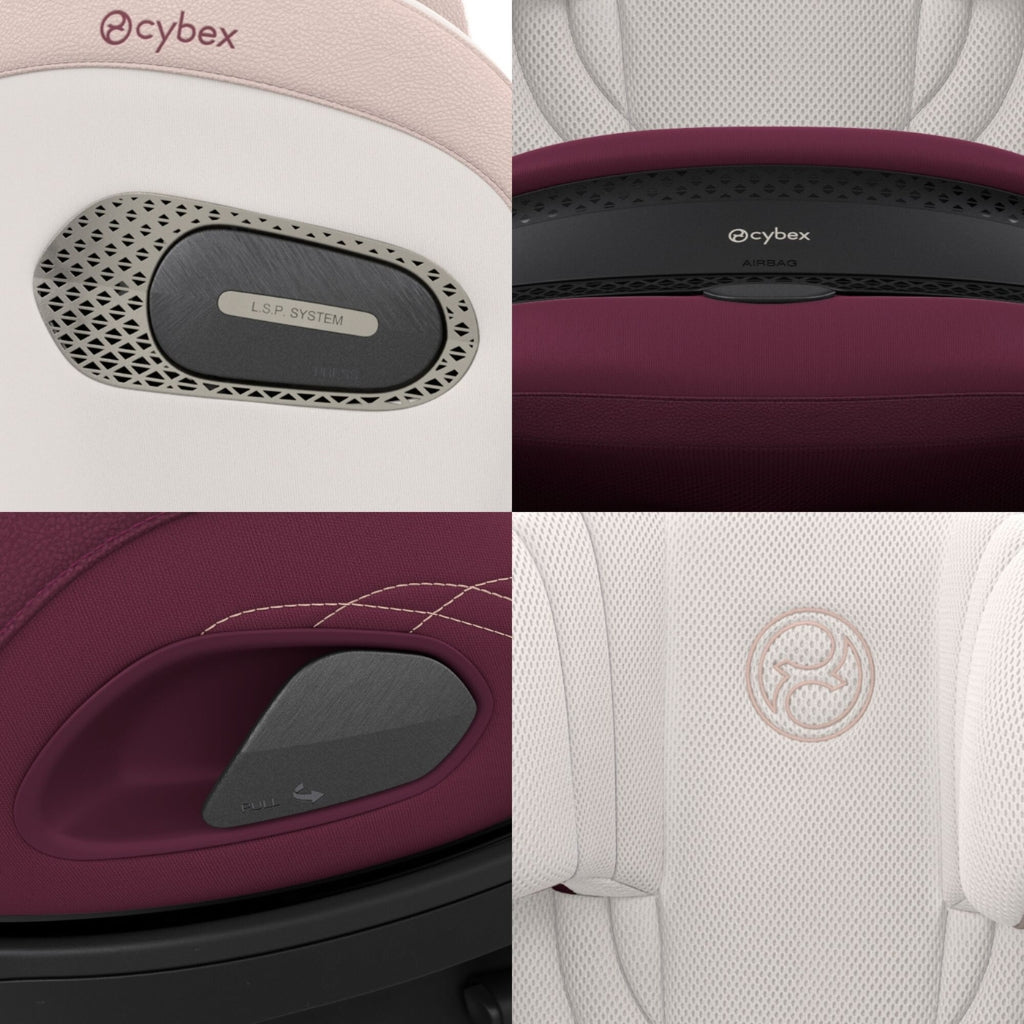 Cybex Autostoel Anoris SI Style Groep 1/2/3 Quartz Pink
