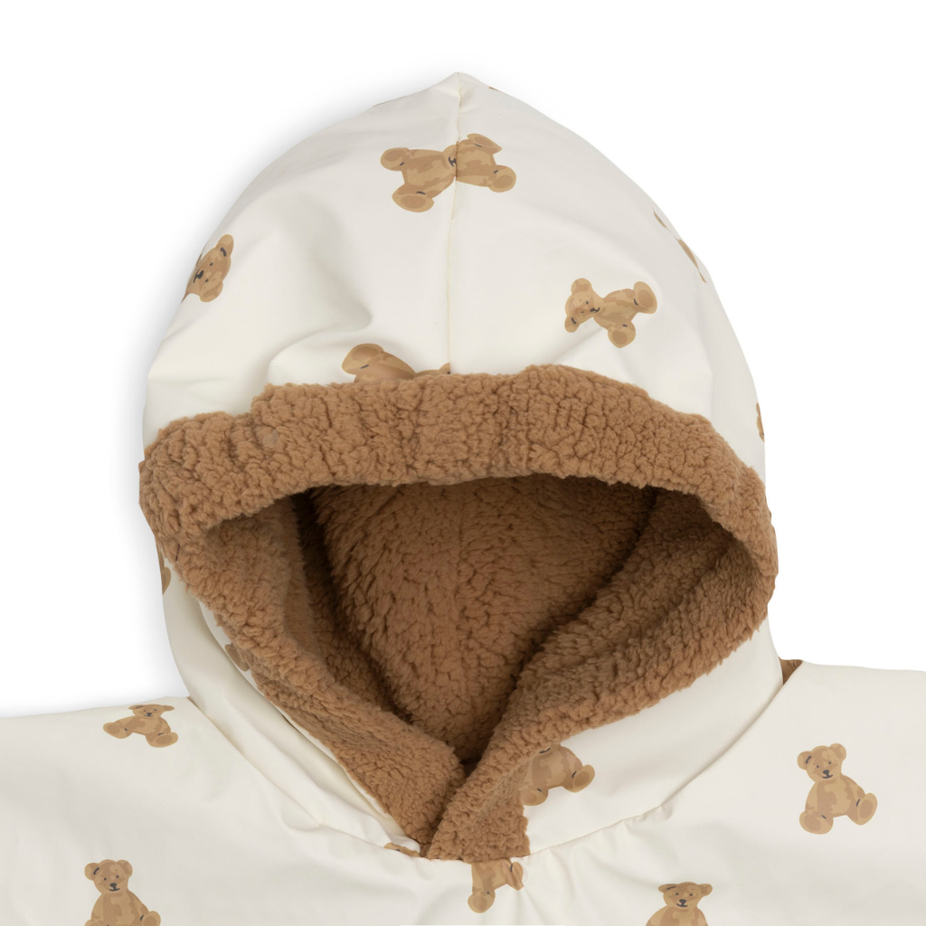 Jollein Reisponcho Mini Teddy Bear Fleece Multi