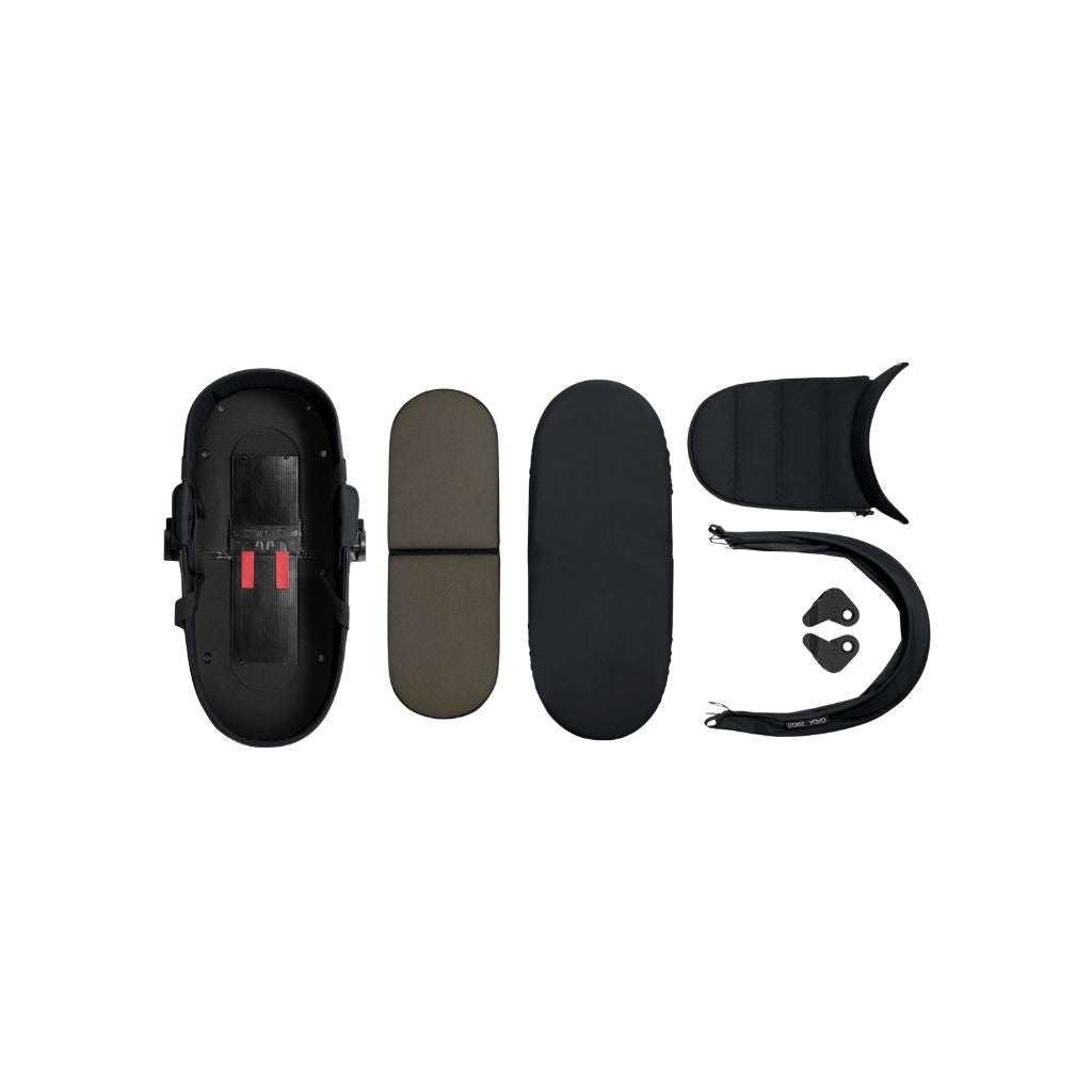 Stokke® Draagmand Newborn Shell YOYO⁵ Black