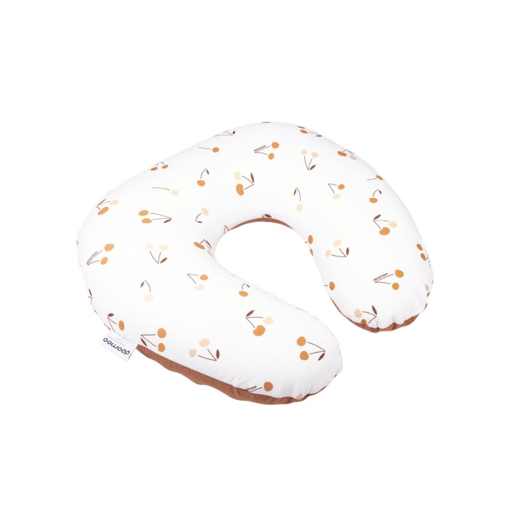 Doomoo Coussin d'allaitement Softy Cherries Havana