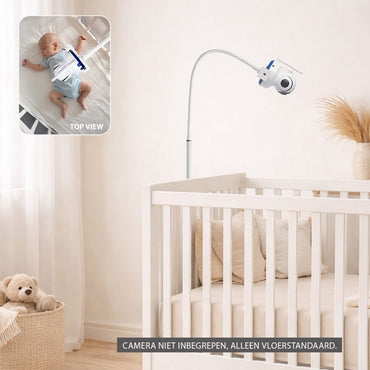 Luvion Babyfoonhouder Met Vloerstandaard White