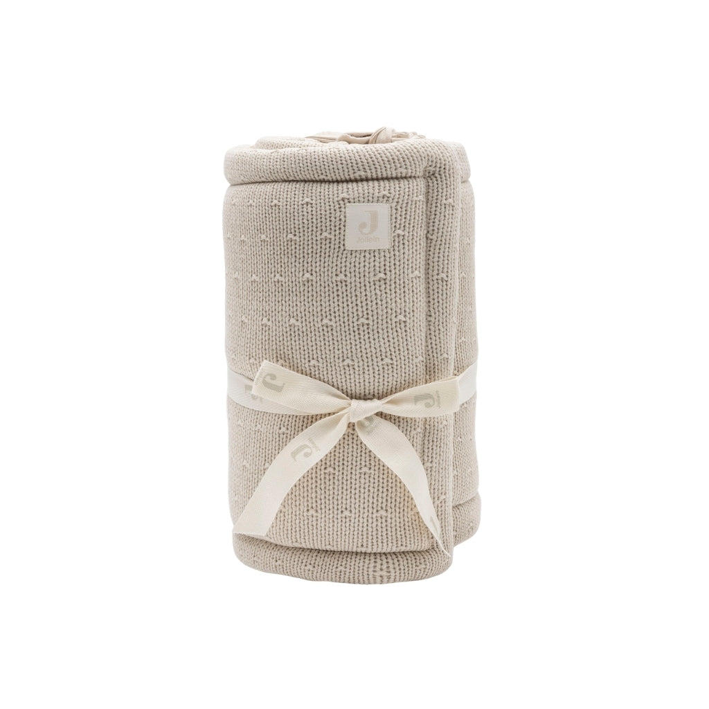 Jollein Parkomrander Sprinkle Knit Sand