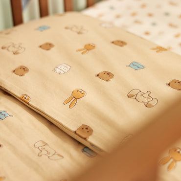 Jollein Housse De Couette Avec Taie Jollies Multi Lg 100 x L 140 cm