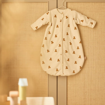 Jollein Sac De Couchage d'hiver Mini Teddy Bear Little Waffle TOG 2,5 - 3,5 Multi 60 cm