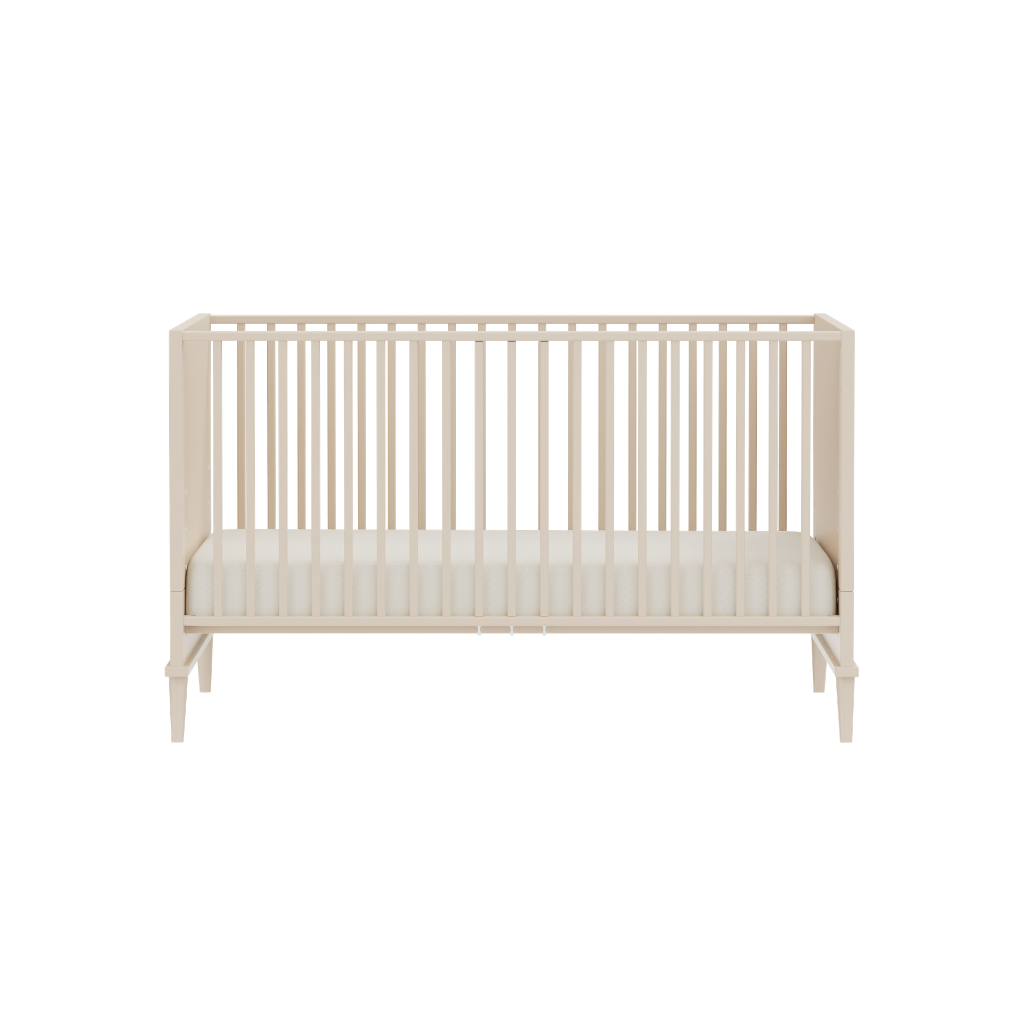 PAIDI Lit Enfant Eefje Uni Lit évolutif Lg 70 x L 140 cm Cashmere Beige