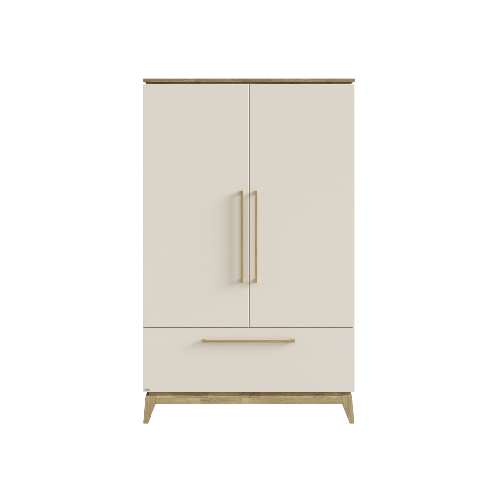PAIDI Kast Met 2 Deuren en 1 Lade Stiene Cashmere Beige