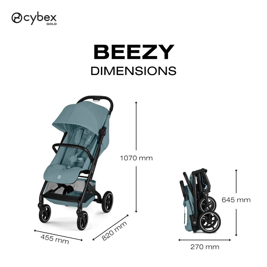 Cybex Poussette Beezy Stormy Blue