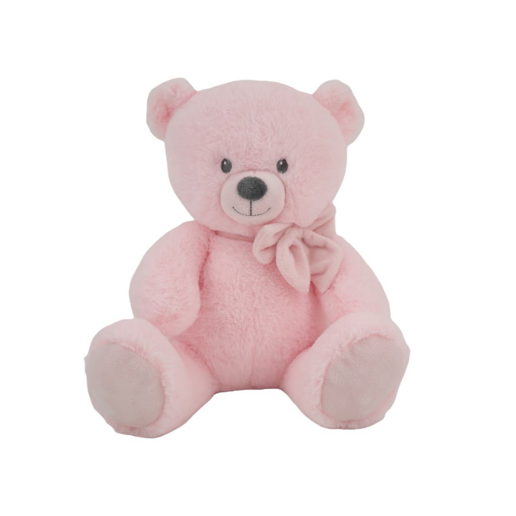 Simba Toys Knuffel Beer Met Strik Roze 25 cm