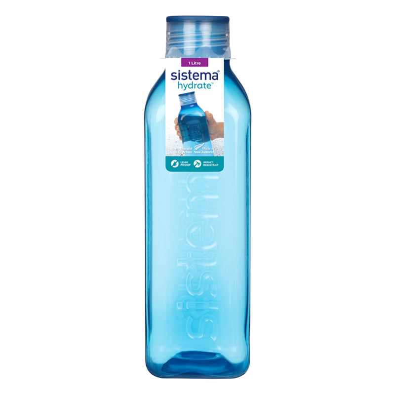 Sistema Drinkfles square bottle 1L ass