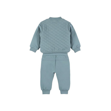 Dirkje Ensemble 3 - Pièces Gilet T-Shirt Jogging Garçons Ocean Mist