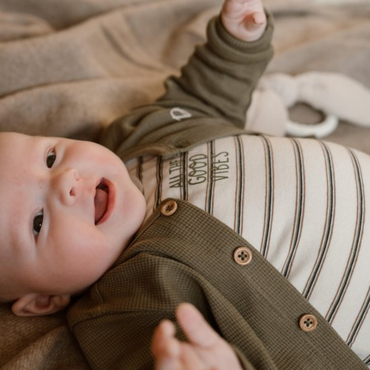 Dirkje 3-delige set NOOS jongens Faded Green