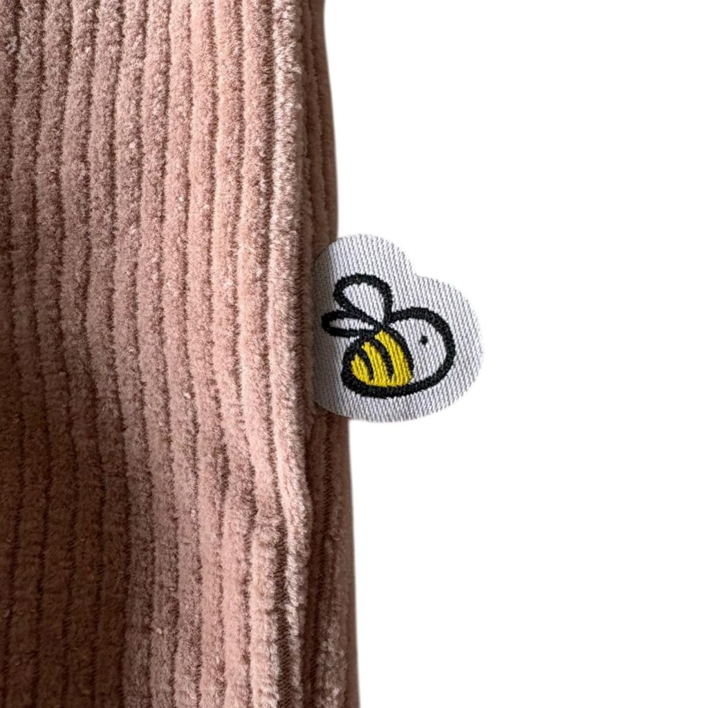 Dreambee Essentials Pyjama à Bord Côtes Avec Pieds Rose