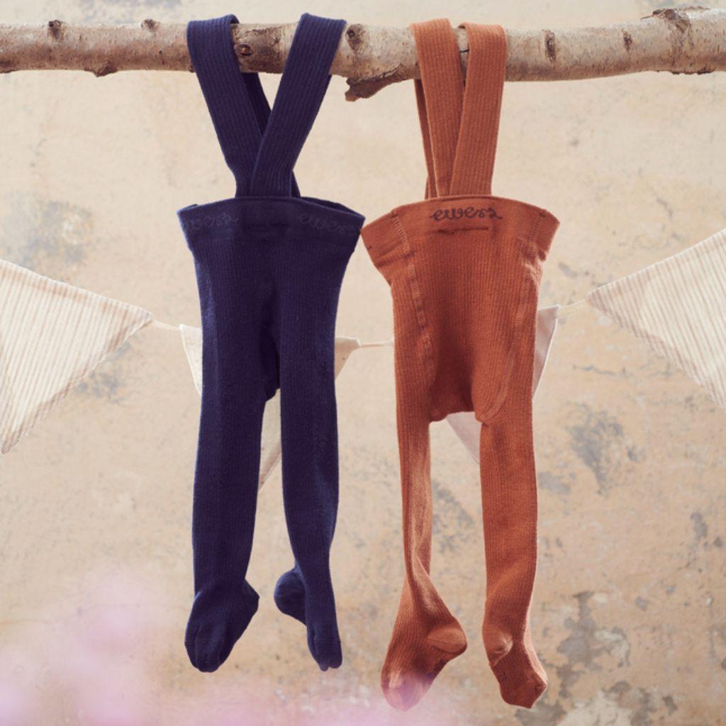 Ewers Collants Bretelles rouille