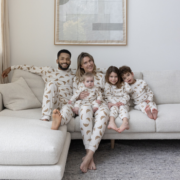 Feetje 2-delige pyjama Croissant Twinning Champagne Volwassen