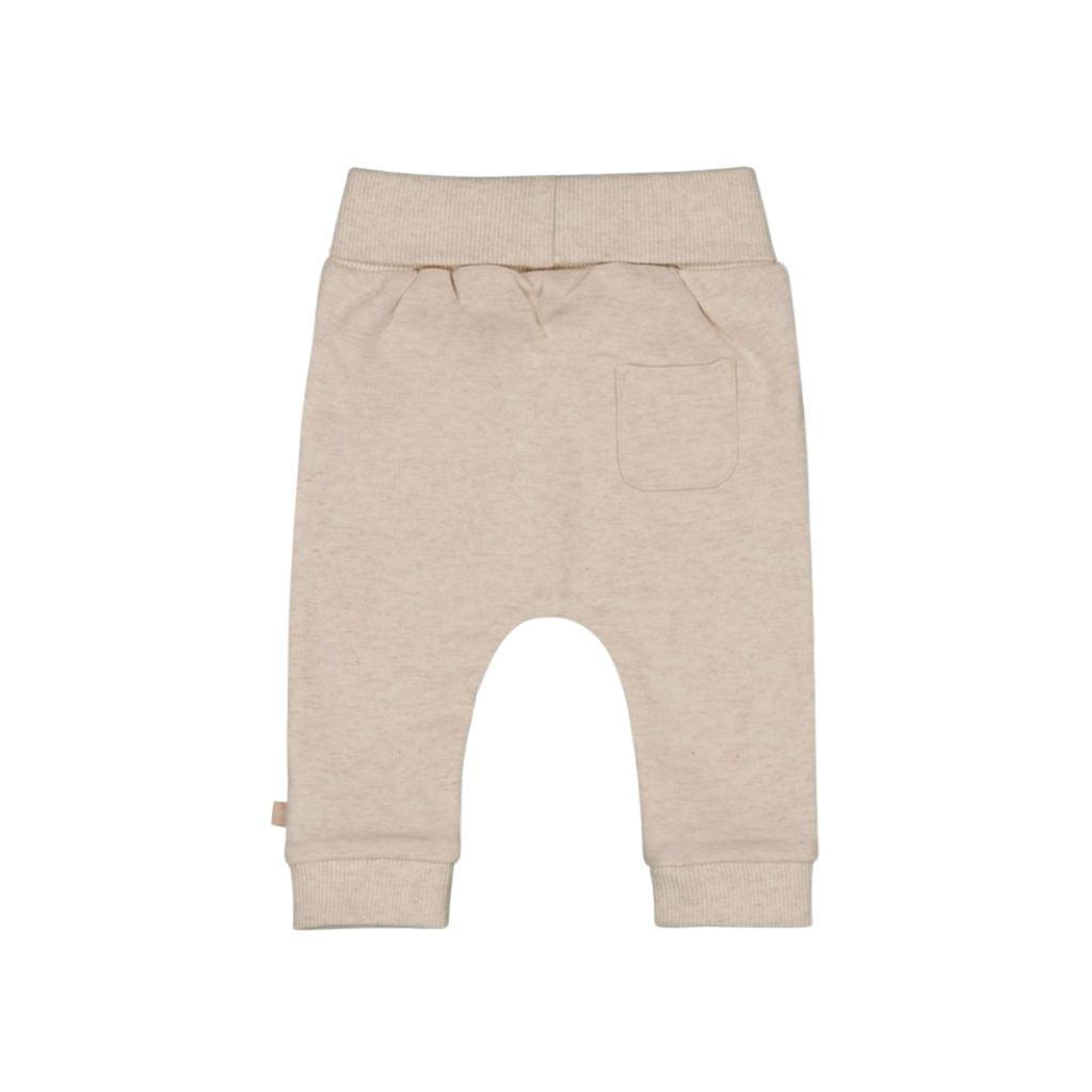 Feetje Pantalon Honey Bear Blanc Cassé Chiné Unisexe
